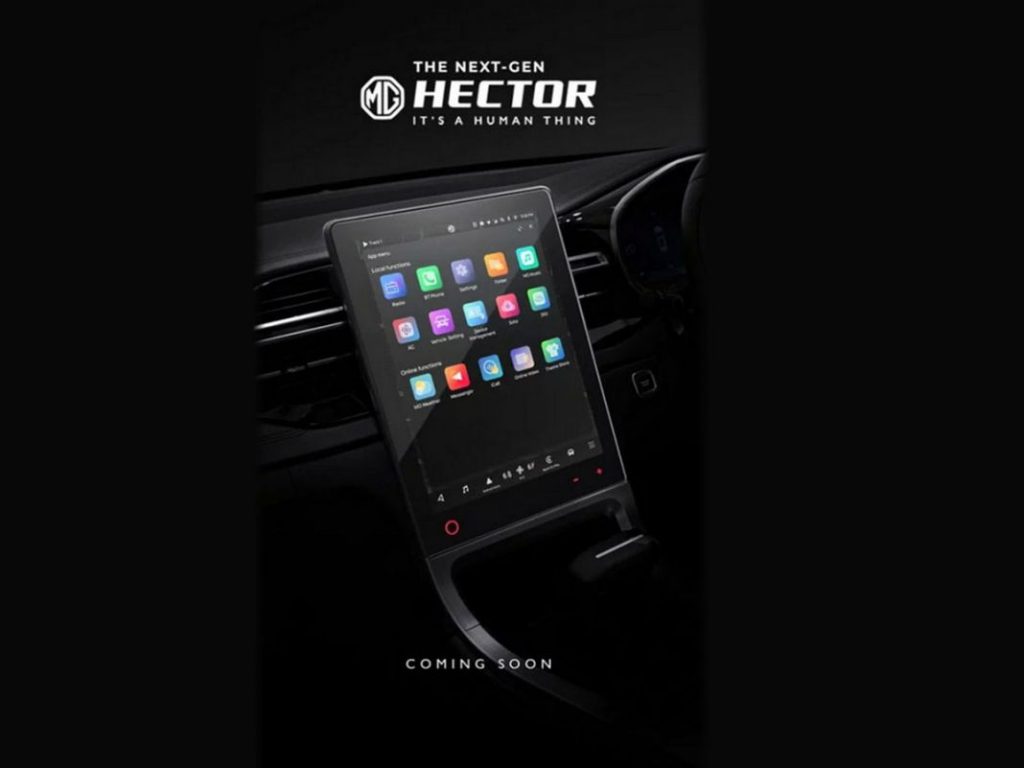 2022 MG Hector facelift 2 Motor16