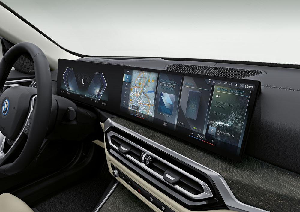 BMW i4 eDrive35. Imagen interior.