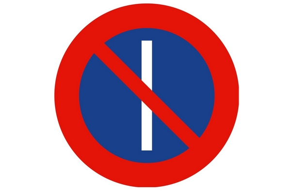 Prohibido estacionar en días impares
