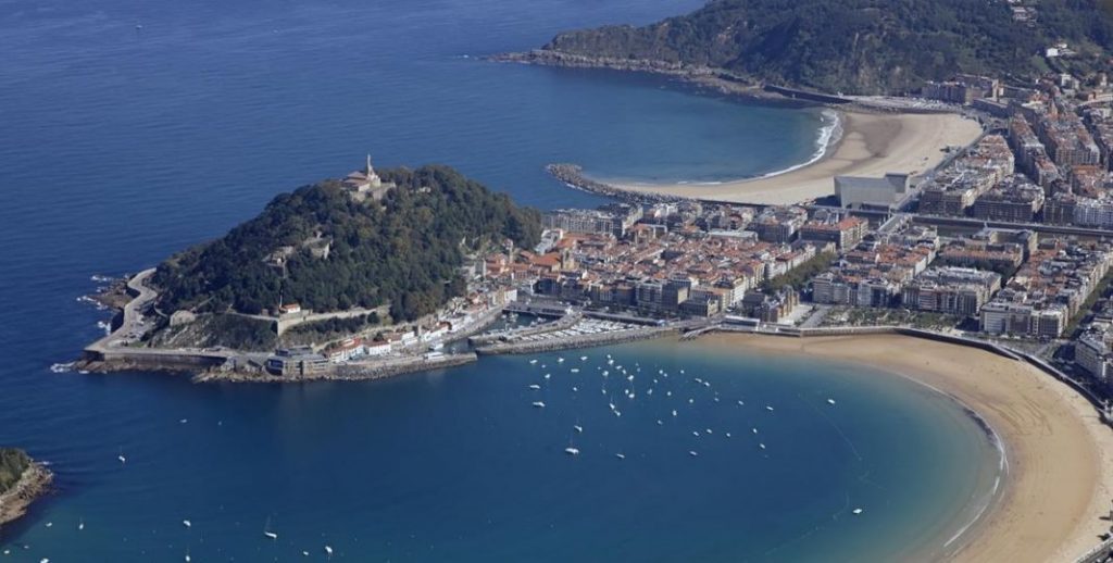 País Vasco: Playa de la Concha (San Sebastián)