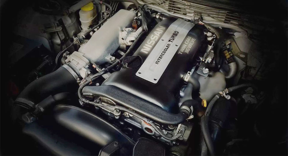 Motor Nissan SR20DET. Imagen Mercury.