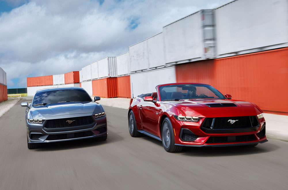 2023 Ford Mustang. Imagen movimiento.