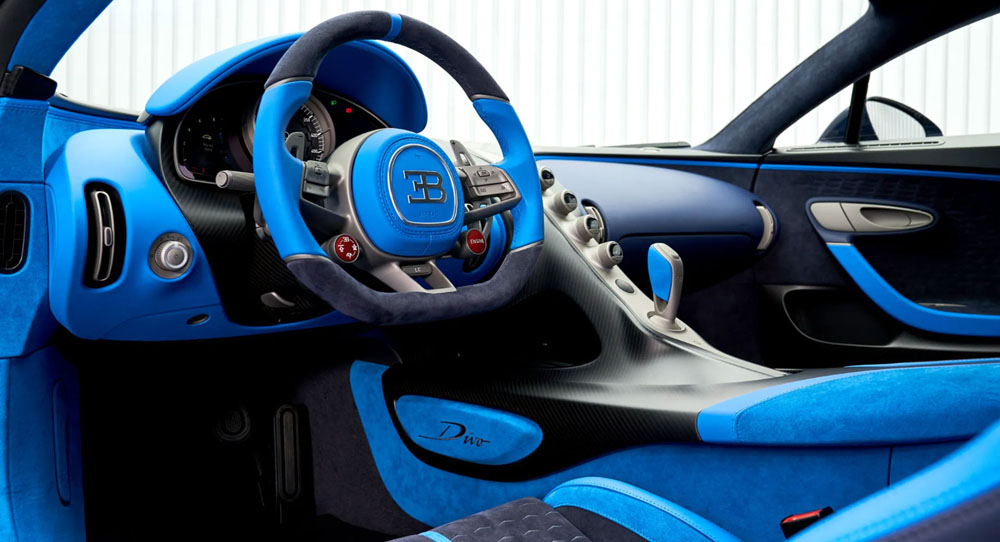 Bugatti Divo VIP Motors. Imagen interior.