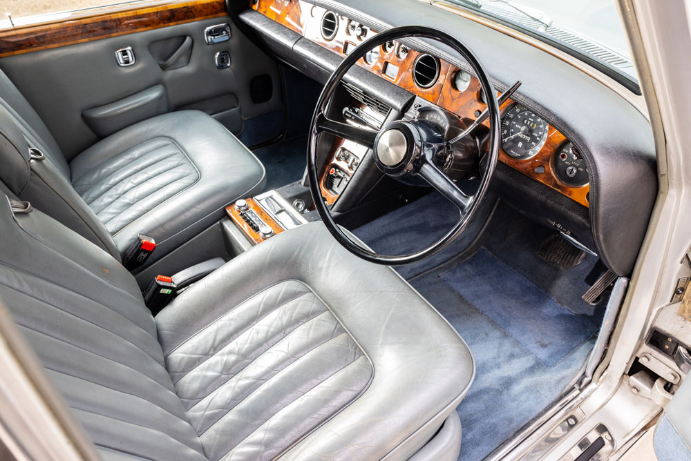 Rolls-Royce Silver Shadow 1974 Freddie Mercury. Imagen interior.