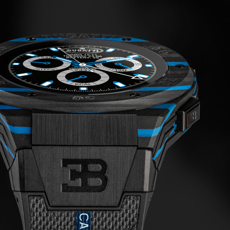 2022 Bugatti Carbon Limited Edition Smartwatch 4 Motor16