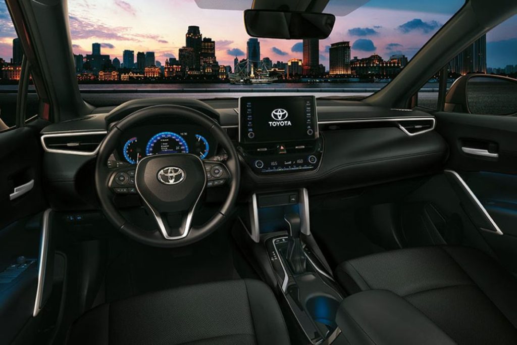 Toyota Corolla Cross. Imagen interior.