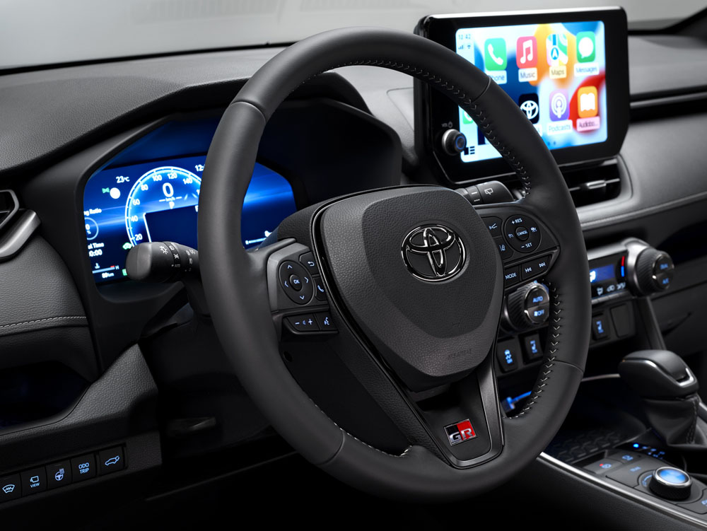 Toyota RAV4 GR Sport. Imagen interior.