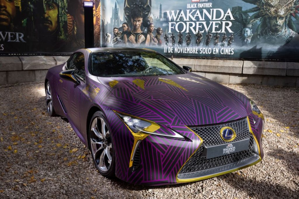 Lexus LC Black Panther Wakanda Forever5 Motor16