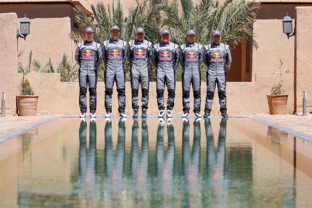 Los pilotos oficiales de Audi para el Dakar. Motor16