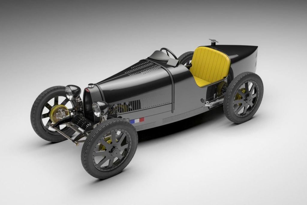 2022 Bugatti Baby II Carbon Edition. Imagen estudio.