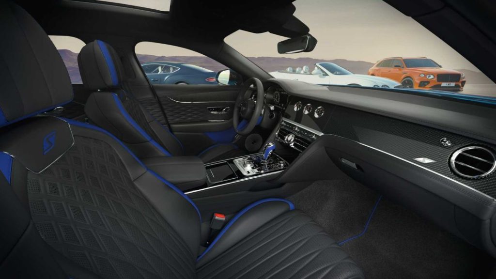 Bentley Mulliner Flying Spur S Hybrid. Imagen interior.