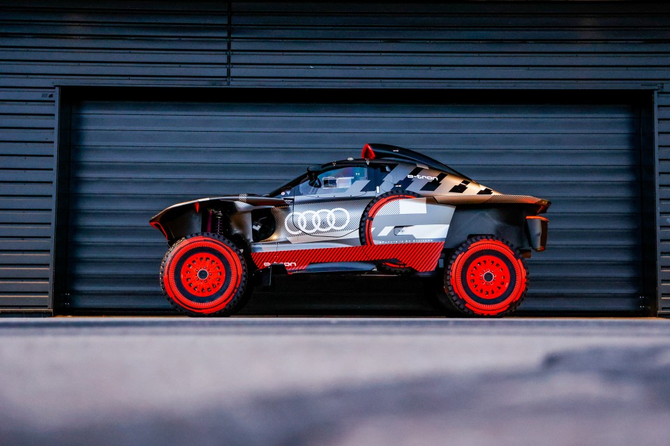Audi RS q-etron 2023 Dakar. Imagen estática.