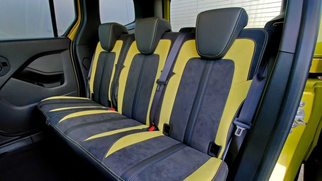 Vansports Mercedes-Benz Citan. Imagen detalle asientos.