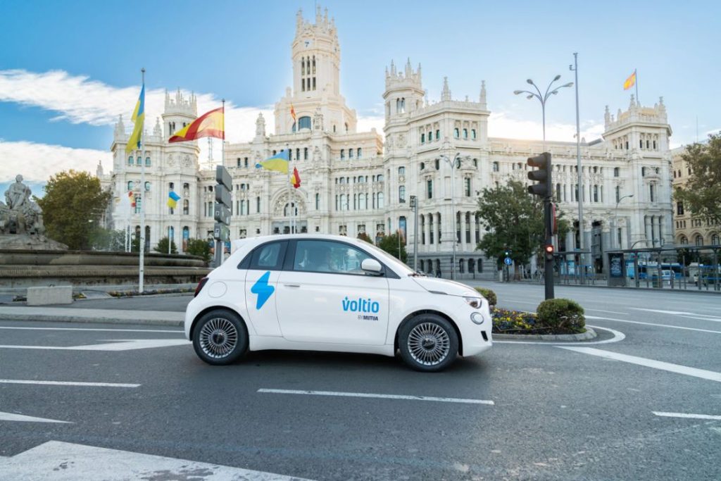 Mutua Madrilena lanza Voltio su compania de carsharing con vehiculos 100 electricos 1 Motor16