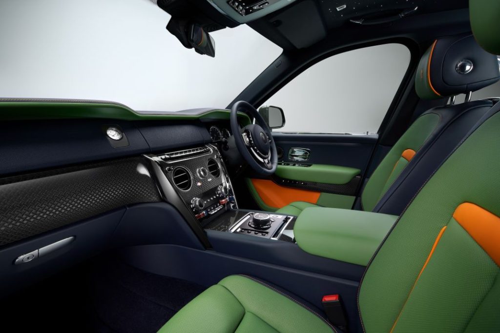 Interior Rolls Royce Cullinan Inspired by Fashion
