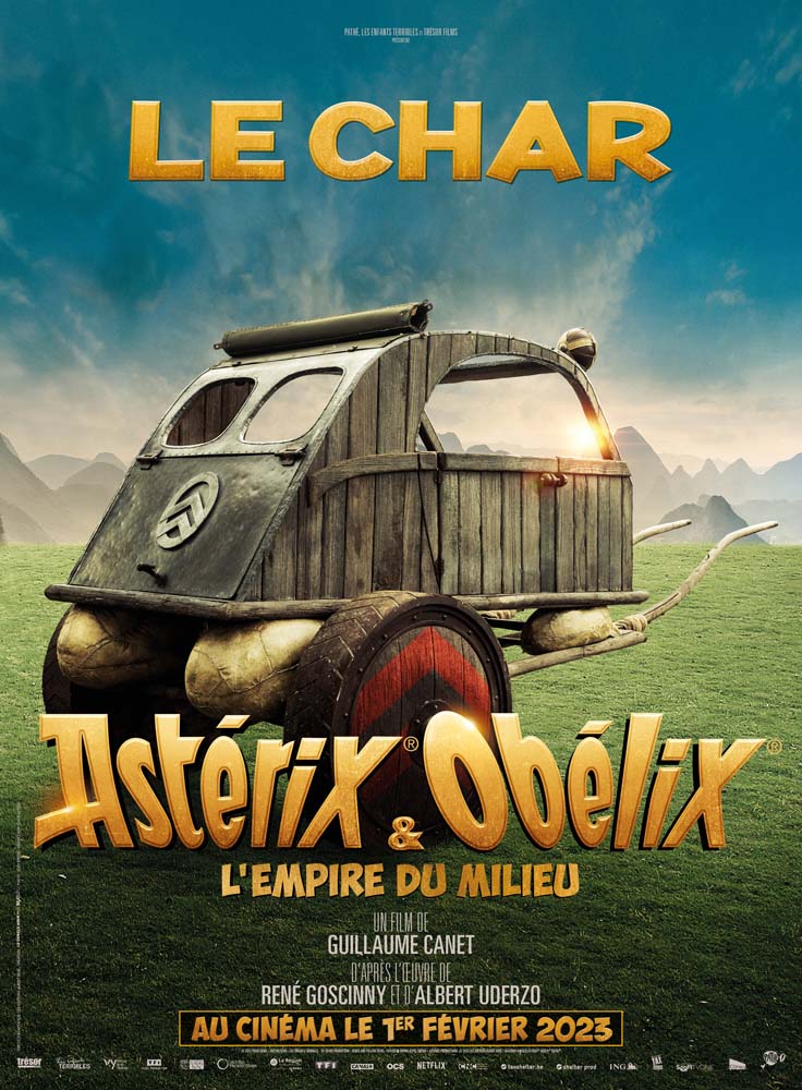 La película en la que debuta el carruaje de Citroën se estrenará en febrero.
