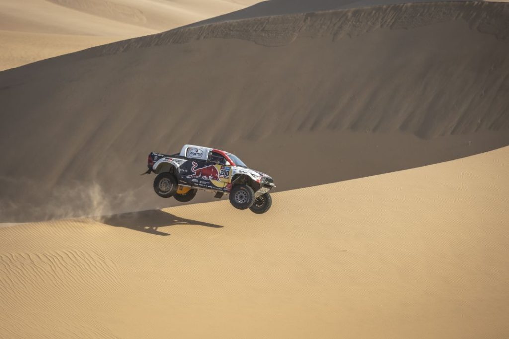 Toyota Dakar 2023. Imagen.