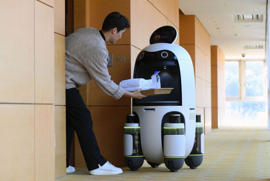 El robot autónomo de Hyundai se está probando en un hotel.