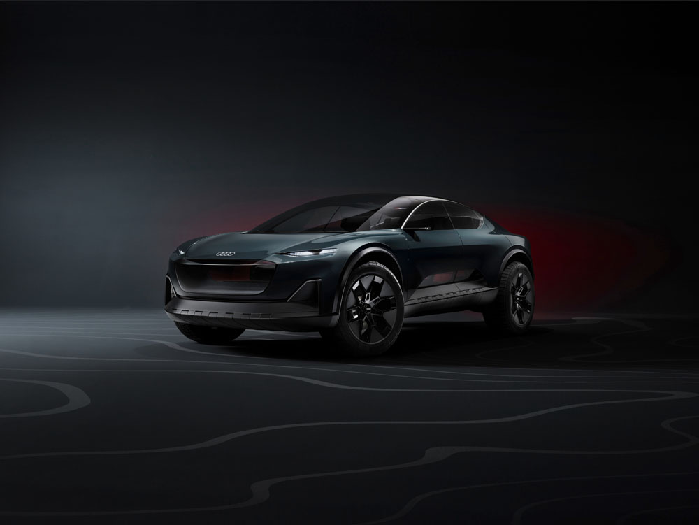 2023 Audi activesphere concept. Imagen estudio.