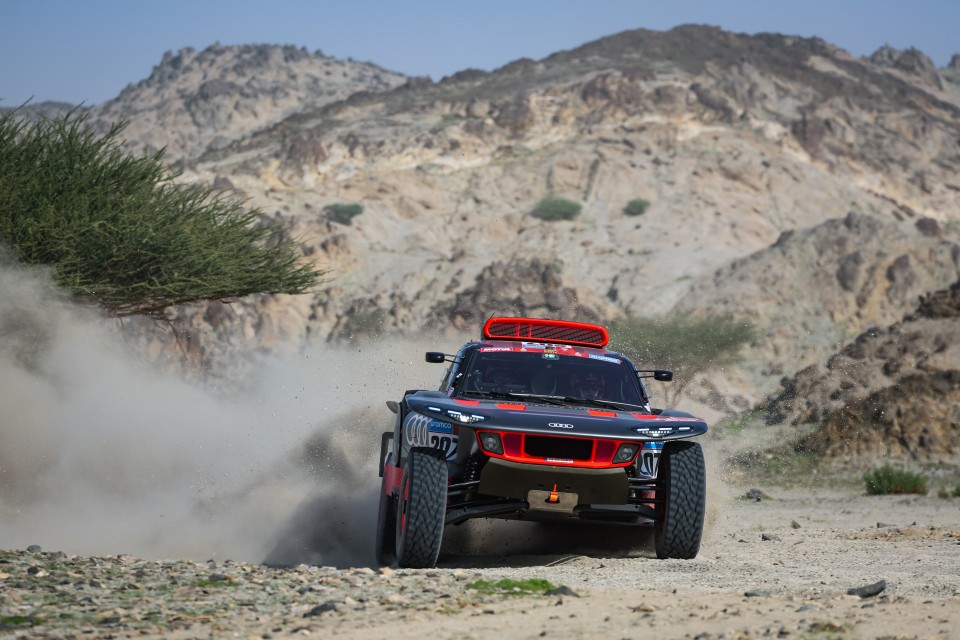 Audi Dakar 2023. Imagen.