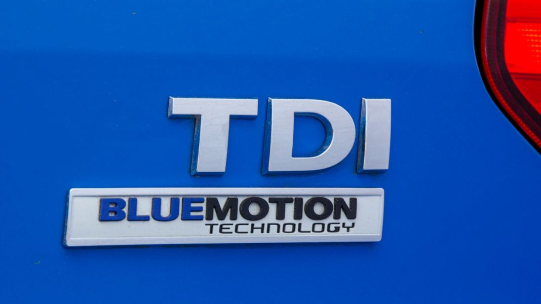 2023 Dieselgate. Imagen logo TDI Volkswagen.