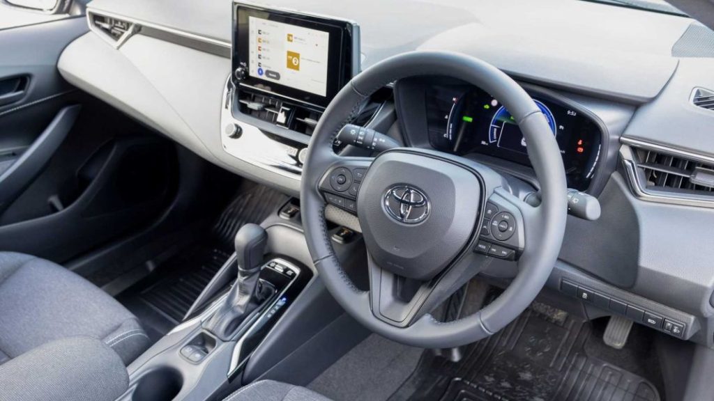 2023 Toyota Corolla Commercial. Imagen salpicadero.