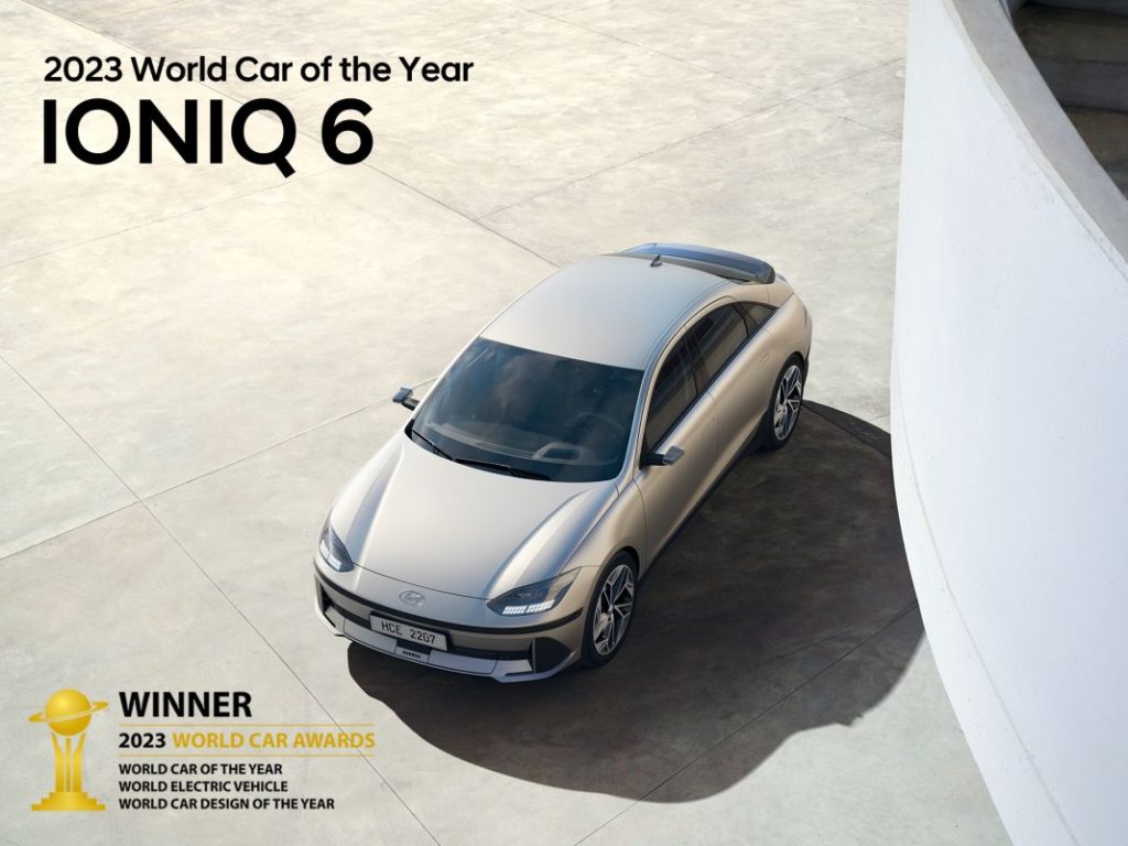 Hyundai Ioniq 6 coche ano mundo 2023 Motor16
