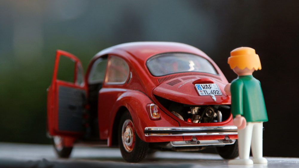 Volkswagen Escarabajo juguete fiabilidad