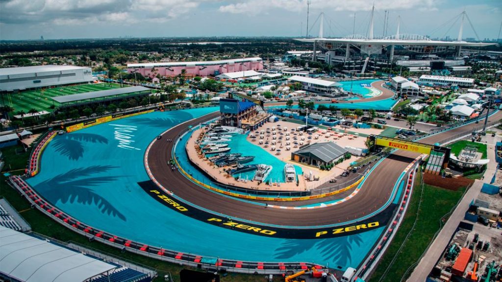 2023 Gran Premio de Miami de Fórmula 1. Imagen circuito.