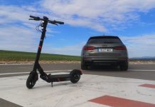 Audi electric kick scooter by Egret. Probamos el patinete eléctrico con más estilo