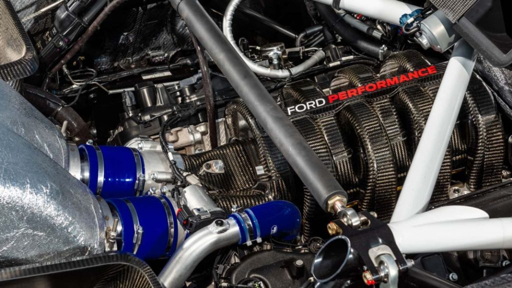 2023 Ford Mustang GT3. Imagen motor.