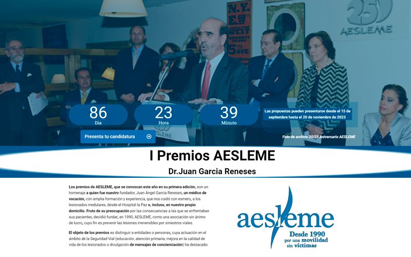 2023 Premios Aesleme. Imagen portada.
