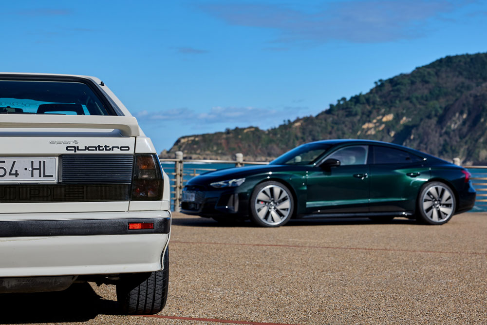 2023 Audi Sport Quattro y Audi RS e-tron GT. Imagen.