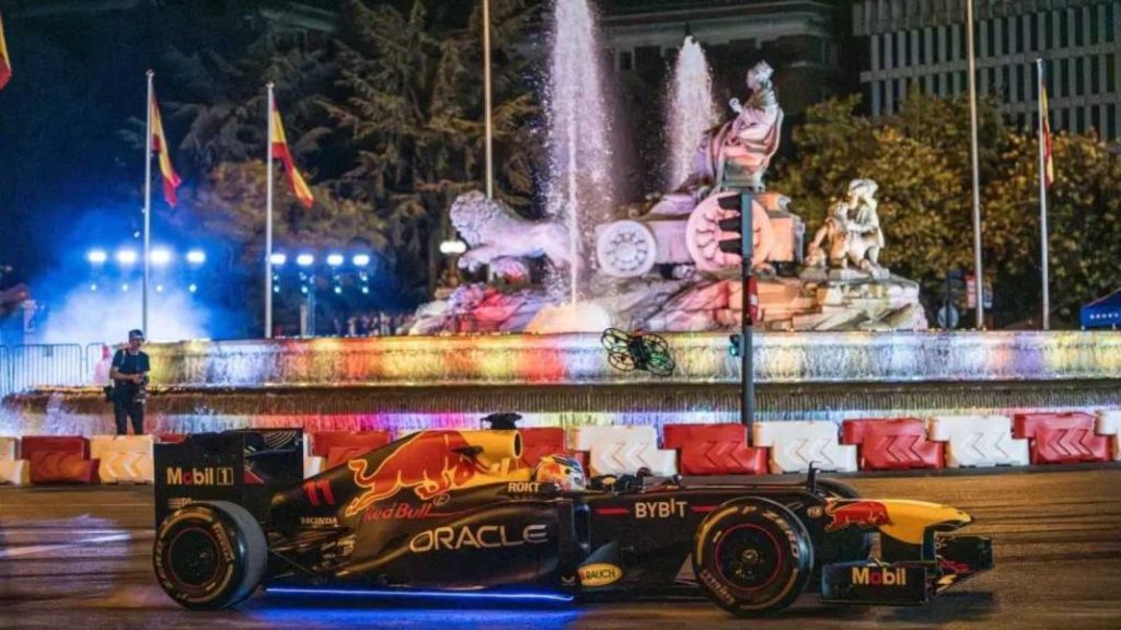 2023 Fórmula 1. Madrid. Ifema. Imagen Cibeles.
