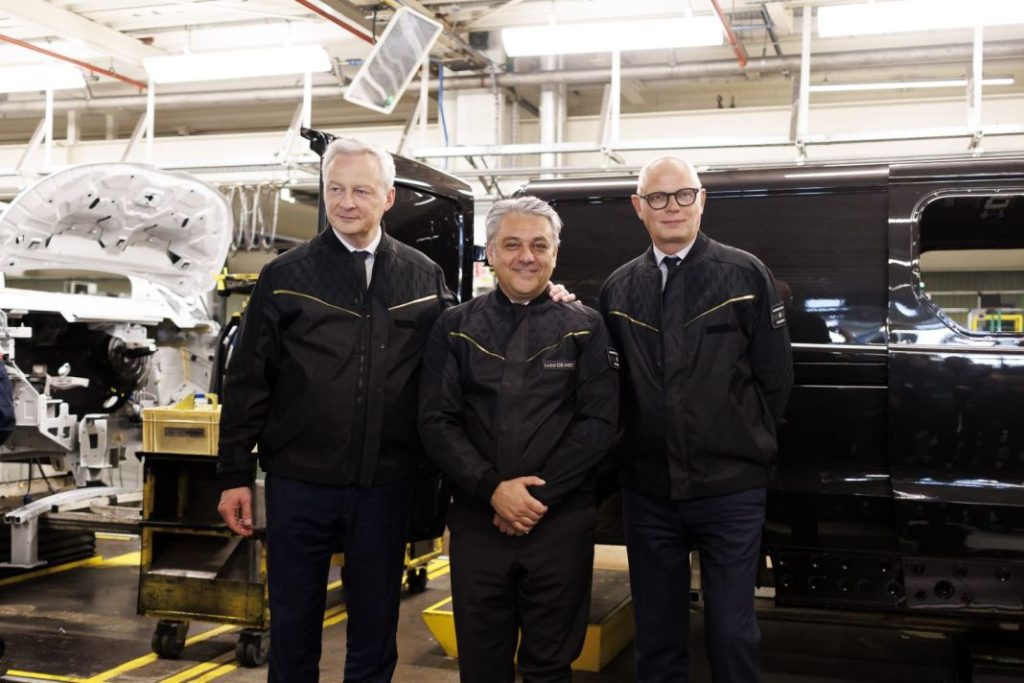 Renault Group8217s Sandouville plant is set to build a revolutionary generation of electric LCVs for Flexis SAS Motor16