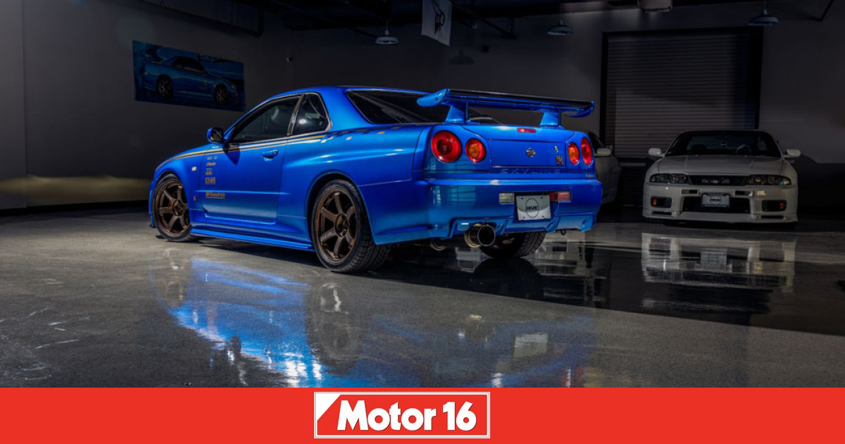 This Nissan Skyline GT-R worth its weight in gold was driven by Paul Walker